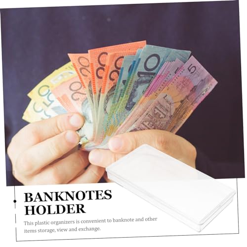 Caja plástica para guardar billetes y estampillas miniatura 4