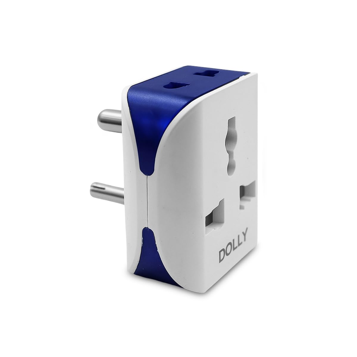 Universal Travel Adapter Type-D Multiplug | 3-Pin + 2-Pin Universal Socket | Compact, Durable & Shock-Proof Converter for Smartphones, Laptops, Cameras & Small Appliances [ Dolly ]-image-21