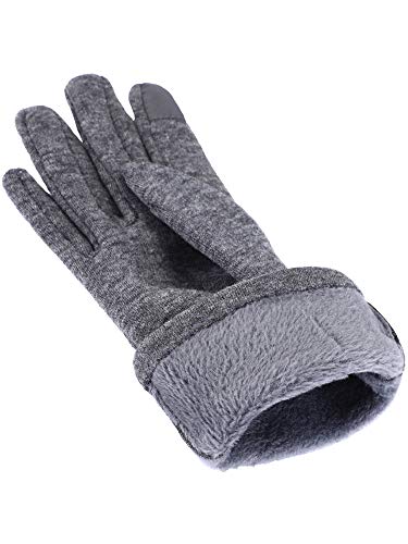 Image of Patelai 3 Pairs Womens Gloves Winter Touchscreen Texting Phone Windproof Gloves Warm Fleece Lined Cold Weather