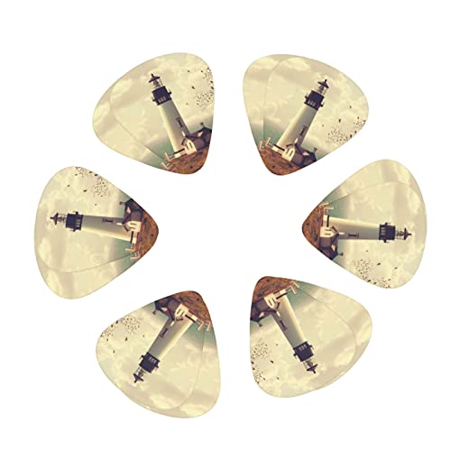 Old Lighthouse Lot de 3 médiators en celluloïd coloré pour guitare basse, amateurs de musique, lecteurs de guitare, guitares électriques et acoustiques 0,46 mm, 0,71 mm, 0,96 mm - Les Beatles, Paul McCartney, John Lennon, RIngo Starr, George Harrison Old Lighthouse Lot de 3 médiators en celluloïd coloré pour guitare basse, amateurs de musique, lecteurs de guitare, guitares électriques et acoustiques 0,46 mm, 0,71 mm, 0,96 mm – Image 3
