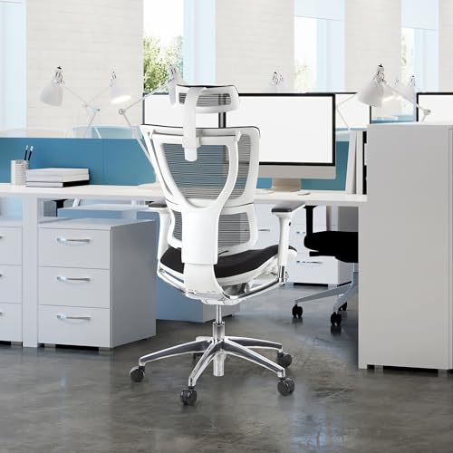 Hjh Office 652805 Ergonischer Bürostuhl ErgoHuman Slim