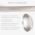 Snow Peak Titanium Camping Plate for Backpacking & Outdoor Dining - Image 5