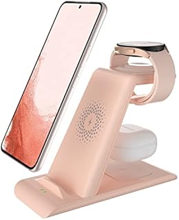 SPGUARD Charger for Samsung Galaxy Watch 5 Pro/4 Charging Station Replacement Charger for Galaxy Watch 5/4/3/Active 2/1/Flip Buds/Live/Galaxy S23/S22/S21+/S20 Qi Multiple Device Phone Charger Dock