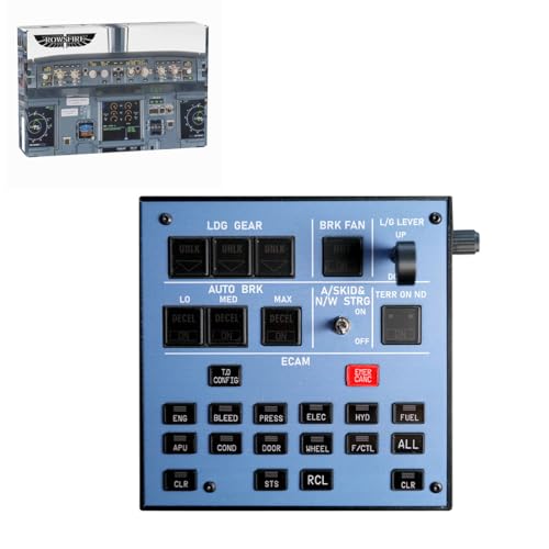 Indicador de Tren de Aterrizaje A32X Panel Integrado para MSFS miniatura 1
