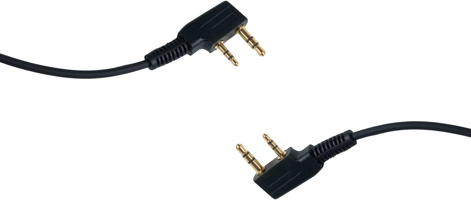 Walkie Talkie Headset with Mic PTT G Shape Earpiece Compatible for Baofeng UV-5 UV-5R BF-888S BF-f8hp TK3230 TK-3160 TK-360G PUXING Arcshell 2 Way Radio 10Pack - Image 6