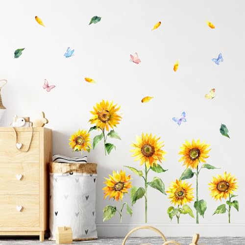 Vinilos Decorativos Sfaler de Pared Mfault Girasol miniatura 3