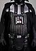 Deluxe Adult Darth Vader Star Wars Costume Jumpsuit with Cape, Mask, Gloves, & Belt for Halloween and Cosplay Fun Large