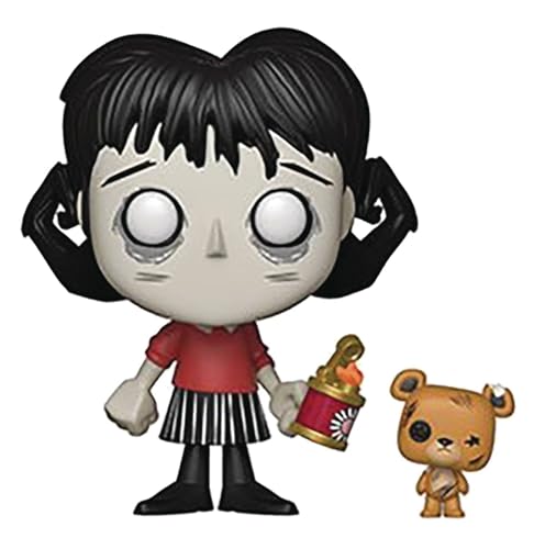 Funko 34691 Pop &Amp; Buddy Games: Don'T Starvewillow With Bernie Collectible Figure, Multicolor