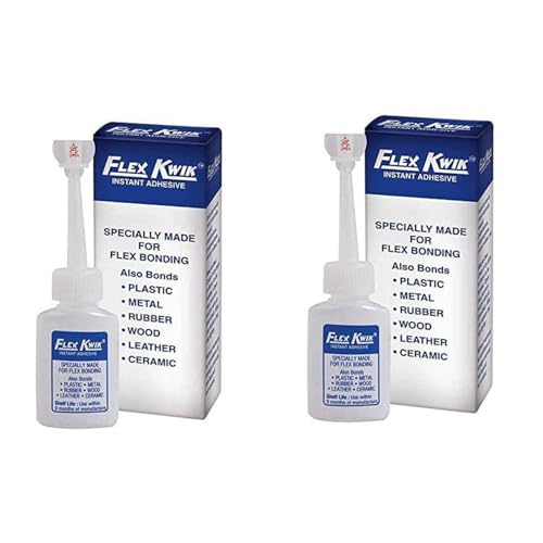 Image of Pidilite Flex Kwik Instant Adhesive Fast Bonding for Flex and PVC Doors (20g) (Pack of 2)