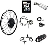 Das komplette E-Bike-Kit enthält fast alles, was Sie brauchen, um Ihr Standardfahrrad in ein E-Bike umzuwandeln, einschließlich Motor, PAS, LCD-Display, Laufrad, Bremse, Gas usw.