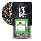 CLASSIC JASMINE GREEN TEA: Experience the timeless charm of our Classic Jasmine Green Tea, a Chinese green tea infusion enlivened with delicate jasmine petals. This blend is a homage to tradition, offering a sweet and floral symphony that satisfies y...