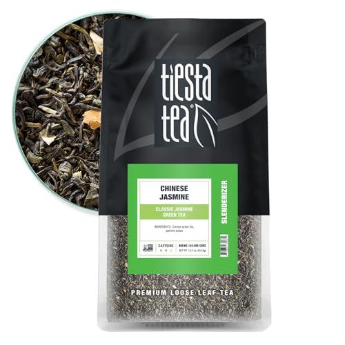 Tiesta Tea - Chinese Jasmine, Loose Leaf, Classic Jasmine Green