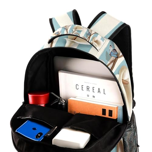 Sac à dos d'école pour adolescentes et filles grand format multicolore