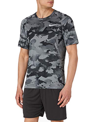 Nike M NP Top SS Slim Camo t-shirt de sport camouflage pour homme