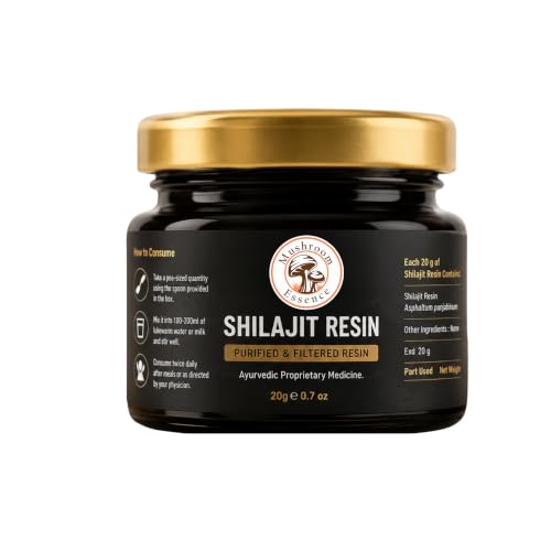 Image of Shilajit Resin | Purified Himalayan Shilajit Resin |20g (pack of 1) for Energy & Immunity