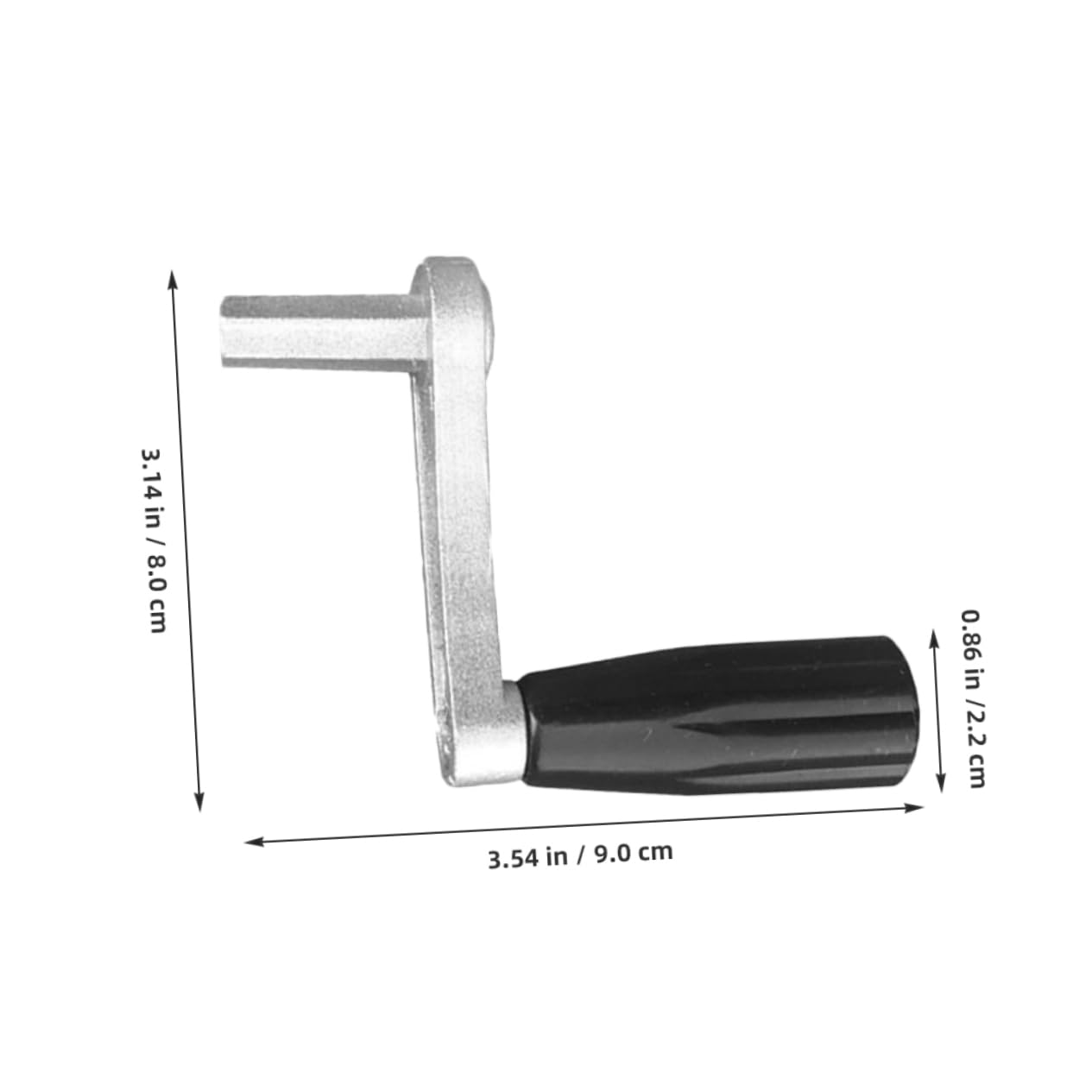 Cabilock Enhance Stability Six-tooth Crank Handle Hand-cranked Clothes Hanger for Quick Drying No Batteries Required