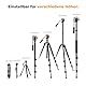 Kamera Stativ,K&F Concept Videostativ Video-Tripod mit Fluidkopf,200cm Kamera Stativ, Tripod für unterwegs, mit Abnehmbarem Einbeinstativ, Aluminium Reisestativ K234A7+FH-03