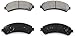 DuraGo BP726 MS Front Semi-Metallic Brake Pad