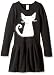 Gymboree Girls' Flared Skirt Graphic Dress