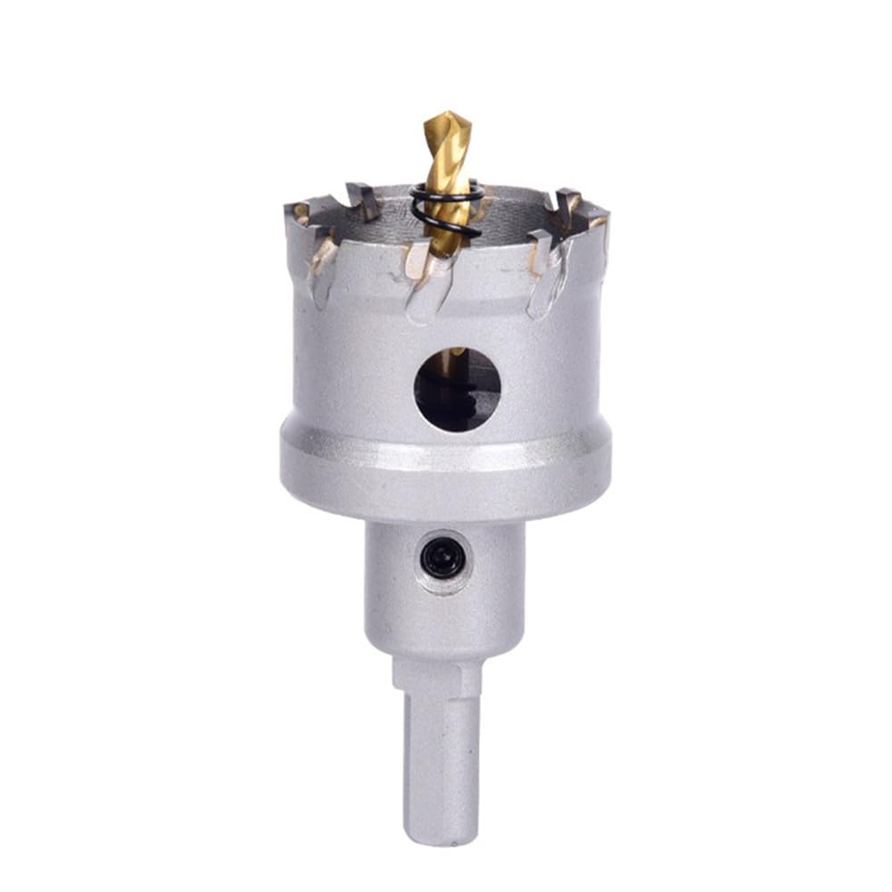 1 pz 15-50mm set di seghe a tazza in lega con punta in carburo TCT per trapano a carotaggio in metallo per foratura di metalli in acciaio inossidabile, 102mm