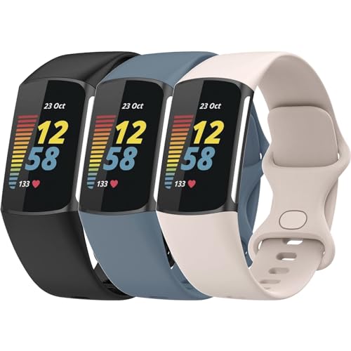 TopPerfekt Straps Compatible with Fitbit Charge 6 Strap