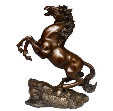 Ornement cheval en cuivre pur : rompez la monotonie de votre decoration de bureau terne