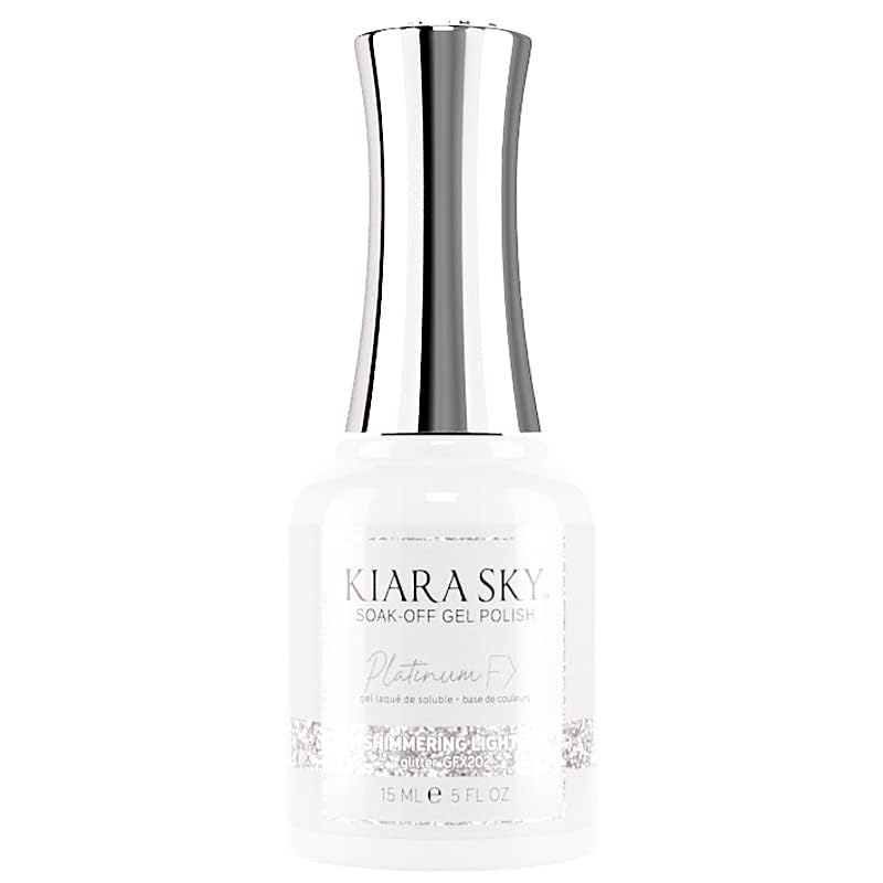 Kiara Sky Platinum Gel FX Shimmering Lights 15 ml