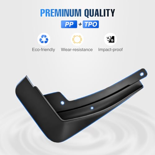 Image of Nilight Mud Flaps Splash Guards for Chevrolet Trailblazer 2021-2026