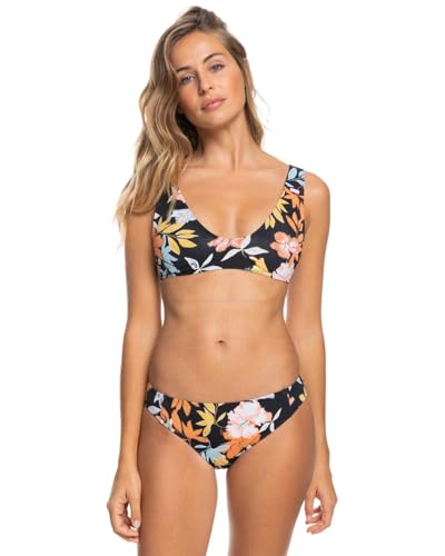 Roxy Beach Classics Hipster - Elongated Triangle Bikini Set for Women -...