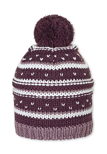 Bonnet fille Sterntaler en tricot pour les sorties hivernales