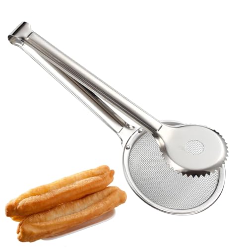 Clip de cuchara de filtro de tamiz | Colador de filtro de malla fina 2 en 1, colador de con clip, colador de reutilizable para alimentos, barbacoa