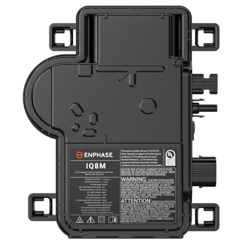Enphase IQ8M Microinverter for 260-460 Watt Solar Panels - Works with Grid Tied and Off Grid...