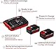 Original Einhell Starter Kit 2x 4,0 Ah Akkus und Twincharger Power X-Change (Li-Ion, 18 V, 75 min Ladezeit, passend für alle Power X-Change Geräte)