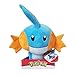 PoKéMoN 36681 Kuscheltier Hydropi Mudkip 30 cm Plüschtier, Neue 2021 Pokemon Plush, Offiziell Lizenziertes Spielzeug