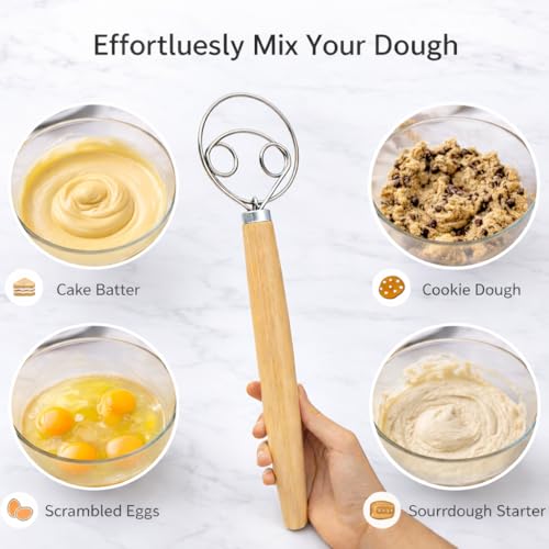 COOKSURE Danish Dough Whisk