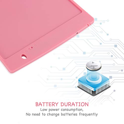 Orsen LCD Writing Tablet, Toys for 3-6 Year Old Girls, 8.5-inch Doodle Board Drawing Tablet, Girls Gifts Toys for 3 4 5 6 7 Year Old Girls Boys(Pink) - Thumbnail 4