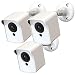 Wyze Cam Outdoor Mount, Upgraded Protective Cover and 360 Degree Adjustable Wall Mount for Wyze Cam V2 Indoor Outdoor Home Security Camera (White, 3 Pack)