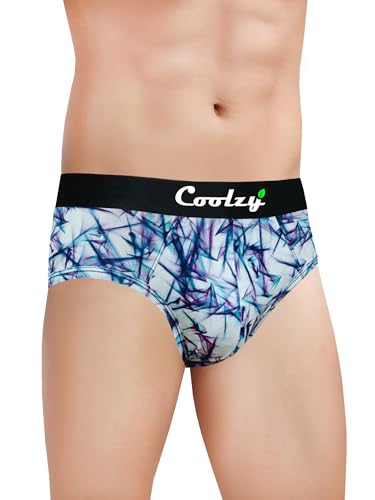 Image of Cotton Spendex Fabric Altra Soft Brief Printed Underwear Pack of 3