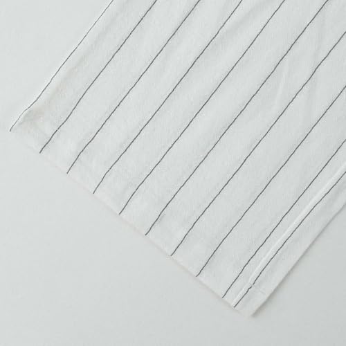 Mens Cotton Linen Pants Summer Beach Pant Striped Drawstring Elastic Waist Casual Loose Comfy Trouser with Pockets 6