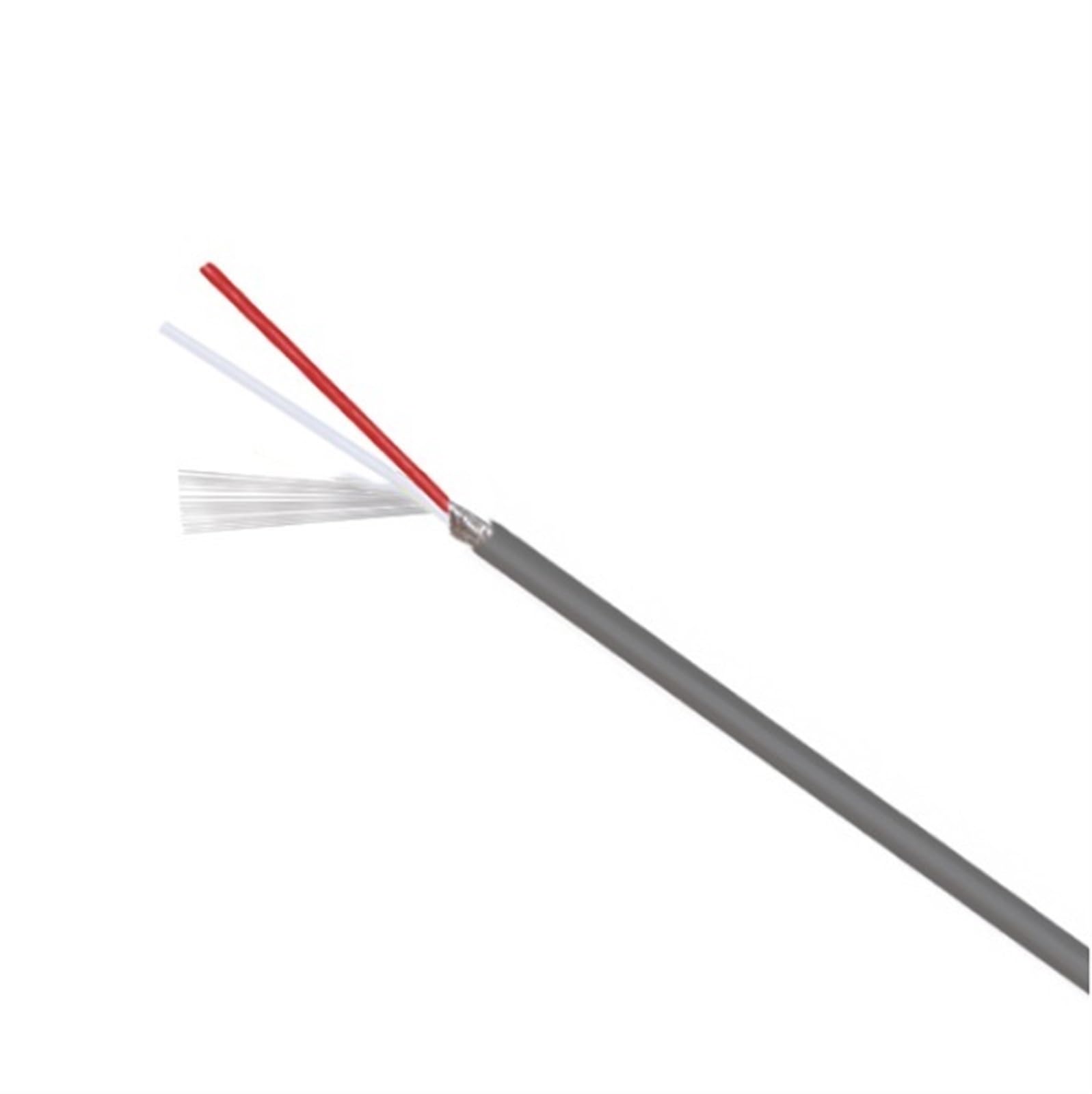 Cable Flexible 1 Meter Headphone Control Signal Cable, UL2547 Shielded Wire, 2 Cores to 8 Cores Copper Channel Audio Wire, 30 AWG to 18 AWG Extension Connector(Size:2Cores,Color:26AWG)