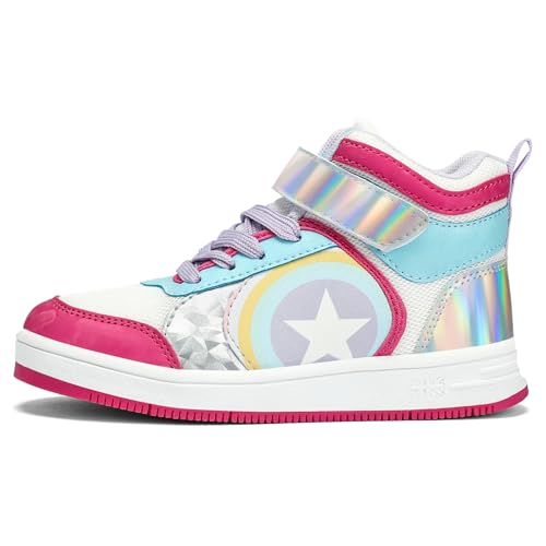 Rainbow High Tops Sneakers for Girls Unicorn Toddler Girls Shoes3