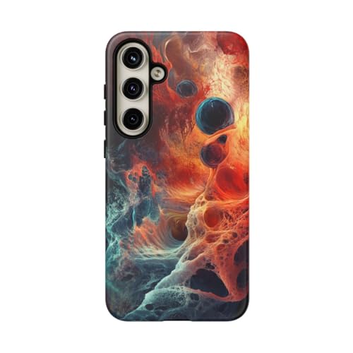 Coque Samsung S24 Plus rouge abstrait pour sublimer votre quotidien