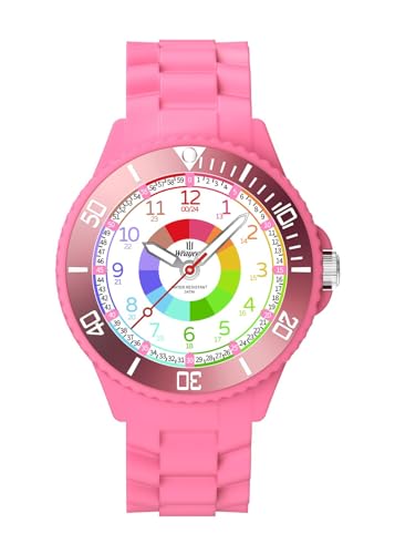 Reloj de pulsera para niños que soluciona la dificultad de aprender la hora analógica