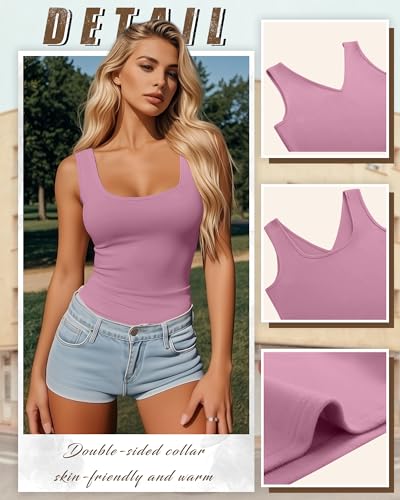 72% Off Women's Thermal Tank Tops - 3 Pack Fleece Lined Camisole