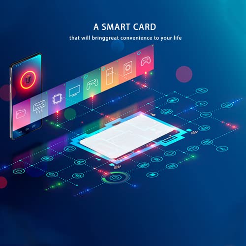 Image of Timeskey NFC 200 Pack tag NTAG215 NFC Card 504 Bytes of Memory Compatible with Amiibo and TagMo, Suitable for All Mobile Devices That Support NFC