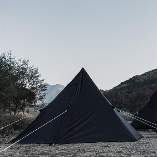 Carpa para Camping XCLLAM 2 Personas Negra miniatura 2