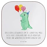 Mr. & Mrs. Panda gläseruntersetzer 10. Geburtstag - Geschenk, Coaster, Kinderfeier, Happy Birthday, Untersetzer für Gläser, Kaffee, Holzuntersetzer, Geburtstagsgeschenk, Meilenstein, zehnter, 10 Jahre