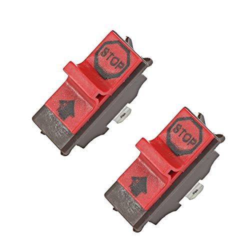 Mingdun 2Pcs 503717901 ON-Off Kill Stop Switch for Husqvarna Chainsaw 362 365 371 372 372xp New Chainsaw Parts