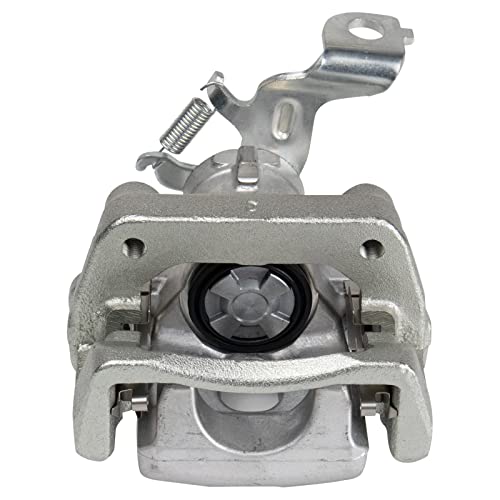 Image of TRQ Rear Left Brake Caliper w /Bracket Drivers Side