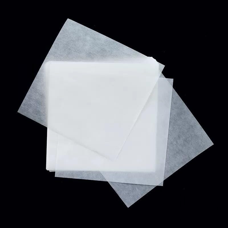 500-Pack Sulfuric Acid Paper Weighing Sheets – 75x75mm/50mm/100mm/120mm, Oil & Moisture Resistant (60 * 60mm)
